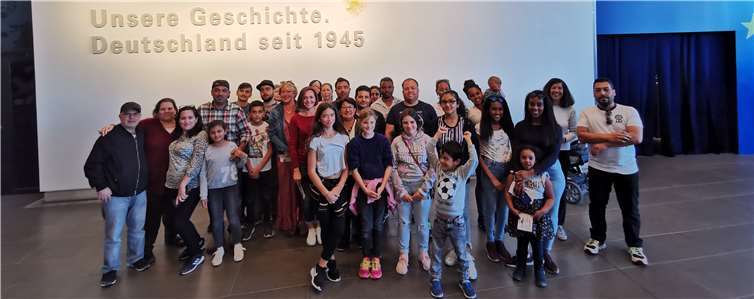 Die Ausflugsgruppe im Haus der Geschichte.Foto: privat