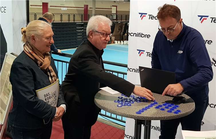 Die Auslosung der Partien des Einzel Hauptfeldes ergaben bereits zahlreiche interessante Spiele.