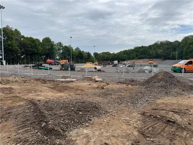 Die Außenanlagen der Schmitzers Wiese sollen bereits im Oktober fertig ausgebaut sein.  Foto: Stadt Koblenz/ Timea Laux