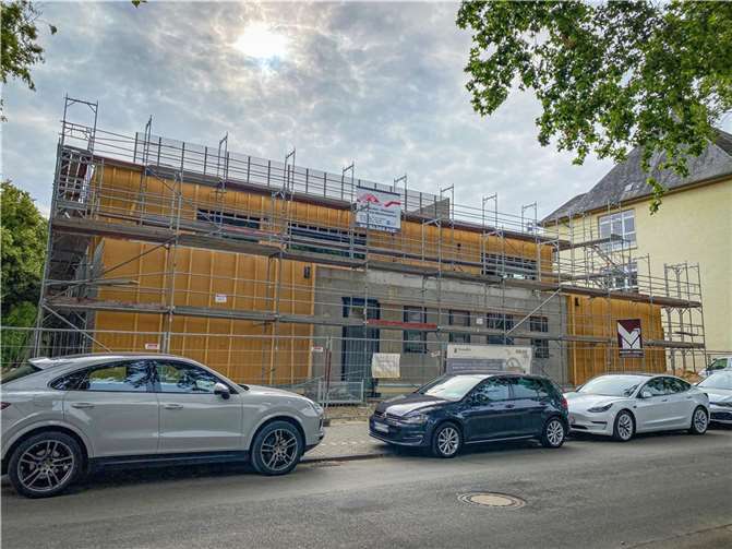 Die Außenansicht der Freiherr-vom-Stein Grundschule in der Steinstraße in Koblenz. Die Außenfassade wird dort demnächst angebracht.  Fotos: Stadt Koblenz/ Mandy Steffens