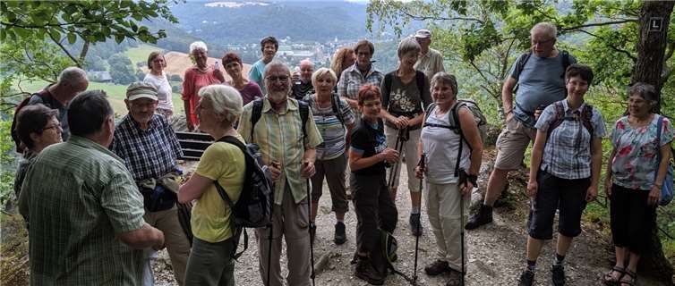 Die Aussicht entlohnte die Wanderer mal wieder für den Schweiß.Foto: privat