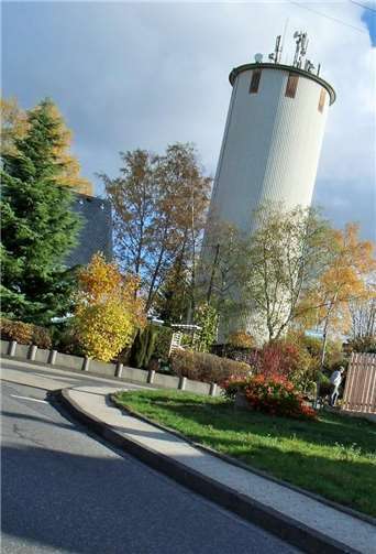 Die Aussichtsplattform am Wasserturm wird es nicht geben. Foto: HE