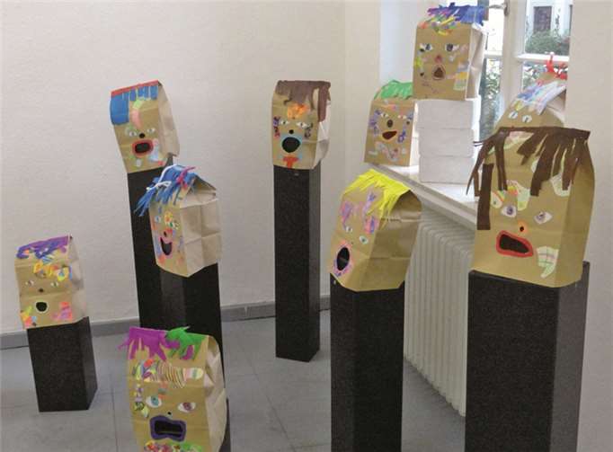 Die Ausstellung der Grundschule St. Martin Remagen fand großen Anklang, sodass sie jetzt verlängert wurde.privat