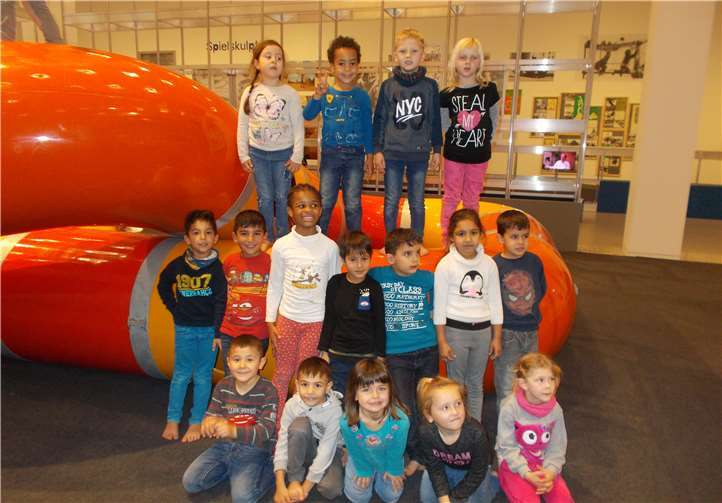 Die Ausstellung fanden alle „cool“. privat