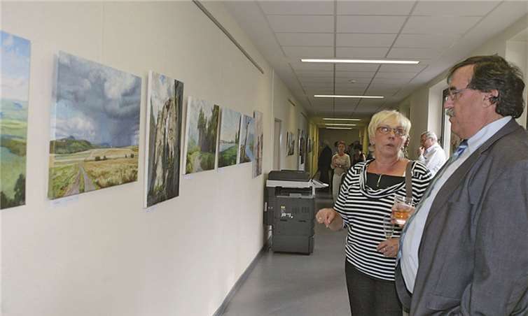 Die Ausstellung mit den Werken von Anton Bäcker wurde kürzlich eröffnet. WAMFO.DE
