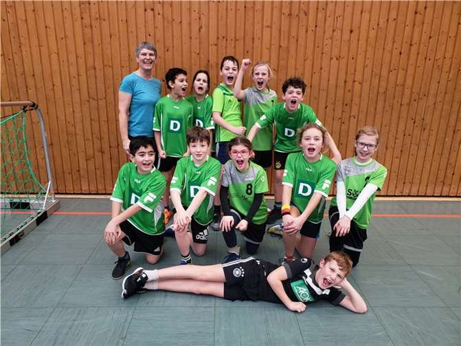 Die Auswahlmannschaft der Grundschule Mendig gewann den Titel. Foto: privat