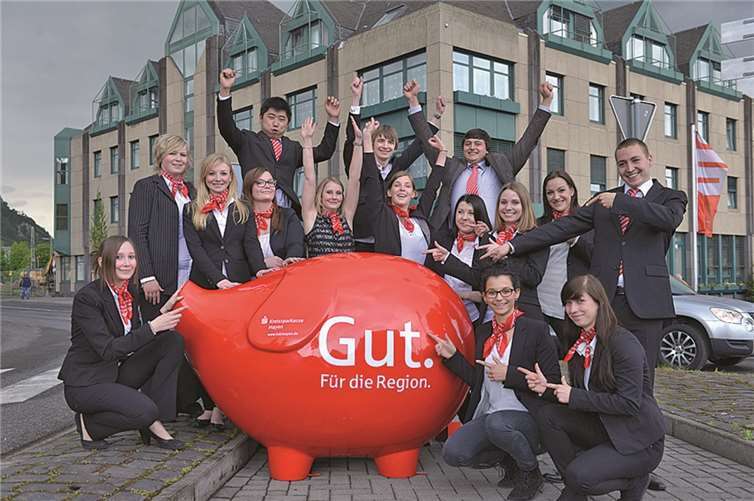 Die Auszubildenden werden eine Woche lang die KSK-Filiale Andernach-Hasenfänger leiten. KSK Mayen