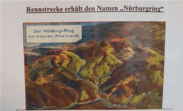Die Automobil Renn- und Versuchsstrecke bekam erst nach einem Wettbewerb 1925 den Namen Nürburgring.Foto: Ridder