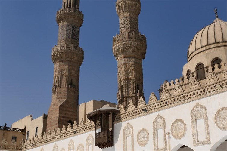 Die Azhar-Mosche und Universität in Kairo ist eine der wichtigsten Lehrstätten des Islam und ein Bollwerk gegen den Islamismus 