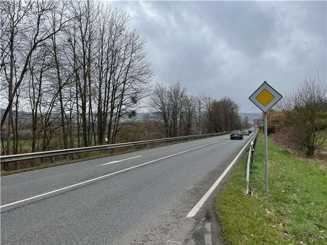 Die B 266 bei Bad Bodendorf. Foto: ROB
