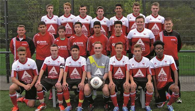 Die B-Junioren des SV Rot-Weiß Merl. privat