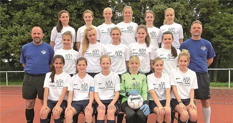 Die B-Juniorinnen der Saison 2013/14. privat