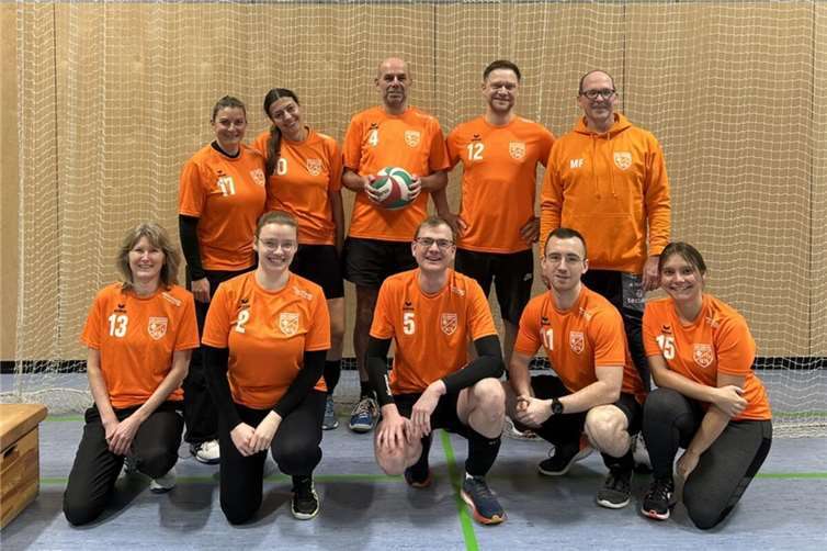 Die B-Liga-Mixed-Mannschaft des TV Vallendar.Foto: privat