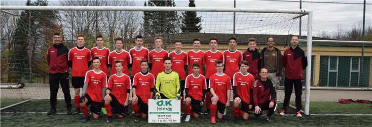 Die B1-Jugend in ihren neuen Trikots.Privat