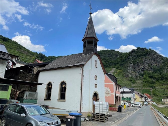 Die B267 in Reimerzhoven. Foto: ROB