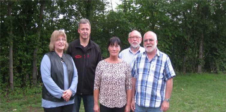 Die BSC Adenau IV mit Bianca Hilger, Michael Theisen, Irene Vogt, Bernd Eisbach und Wolfgang Maak. Privat