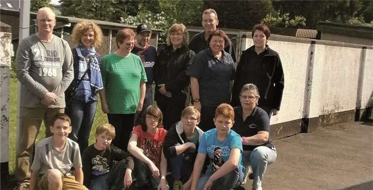Die BSC-Mannschaft in Ohligs. privat