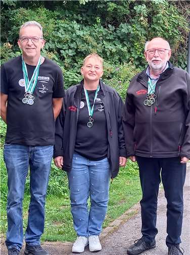 Die BSC-Schützinnen und -schützen sammelten weitere Titel und Medaillen bei den Landesmeisterschaften. Quelle: BSC Adenau