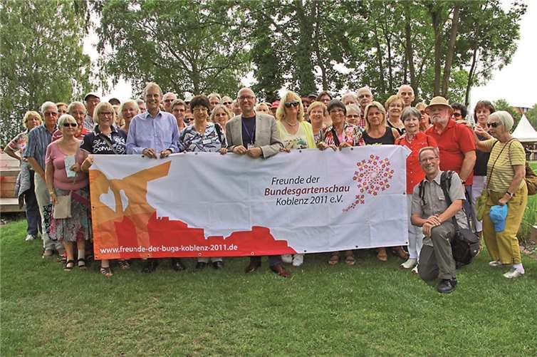 Die BUGA-Freunde Koblenz machten sich auf die Reise. © Friedhelm Zernack