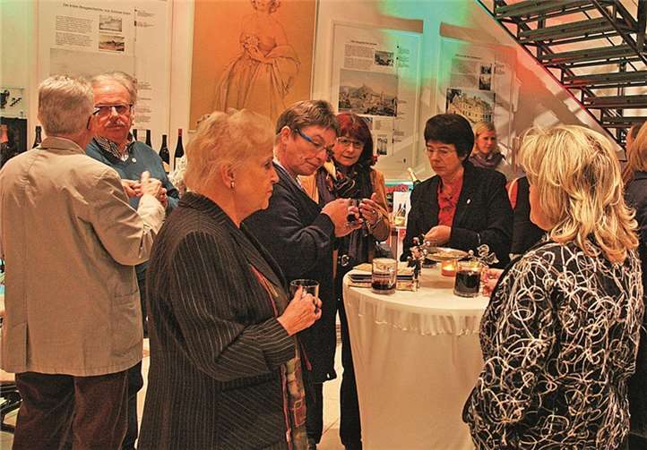 Die BUGA-Freunde genossen einen amüsanten Abend im Schloss Sayn. Ulrich Schwensfeier