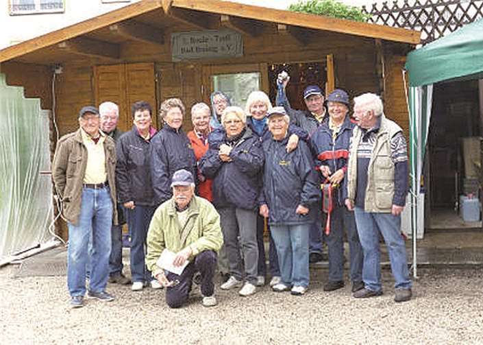 Die Bad Breisiger Bouler trafen sich zur Saisoneröffnung..Privat