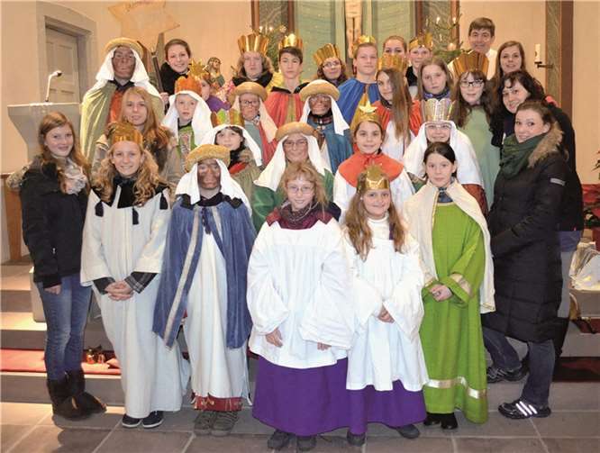 Die Bad Breisiger Sternsinger.Rü