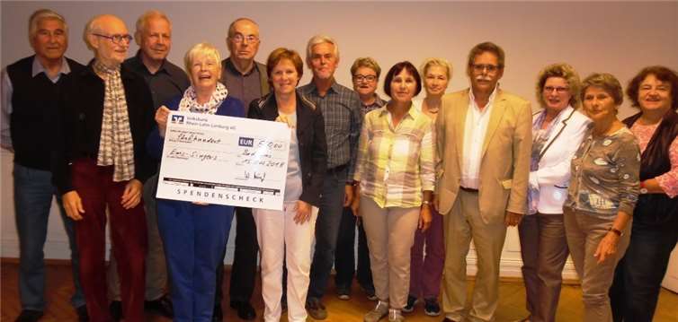 Die Bad Ems Singers freuen sich über die Unterstützung durch die Bürgerstiftung Bad Ems. Bürgerstiftung Bad Ems