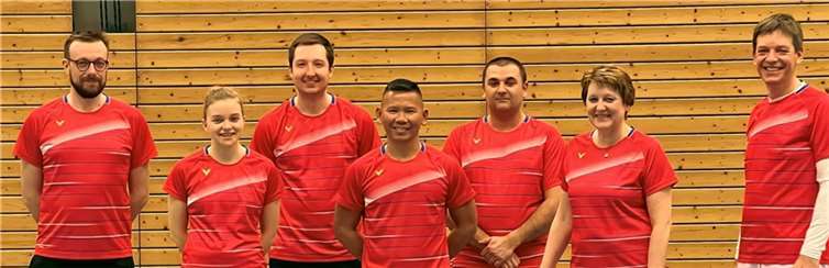 Die Badminton-Mannschaft des SV Unkel. Fotos: privat