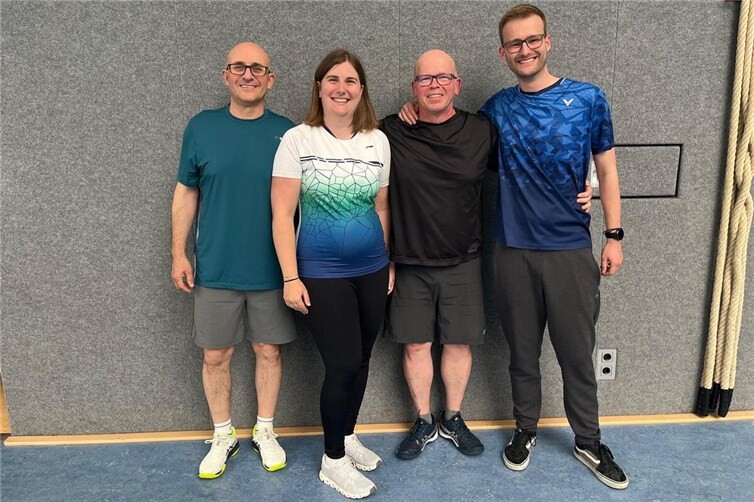 Die Badmintonabteilung verfügt nun über ein starkes Trainerteam.