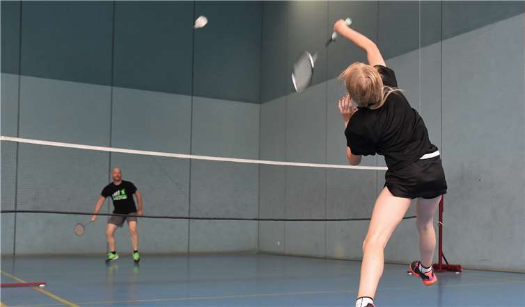 Die Badmintonspieler freuen sich über den Saisonauftakt trotz Corona.Foto: privat