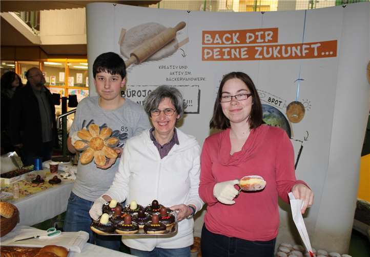 Die Bäcker-Innung überzeugte auch mit leckerem Backwerk.