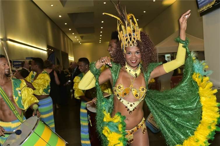 Die Bahia Dance Group war ebenfalls Bestandteil des bunten Ballprogramms. Fotos: Peter Seydel