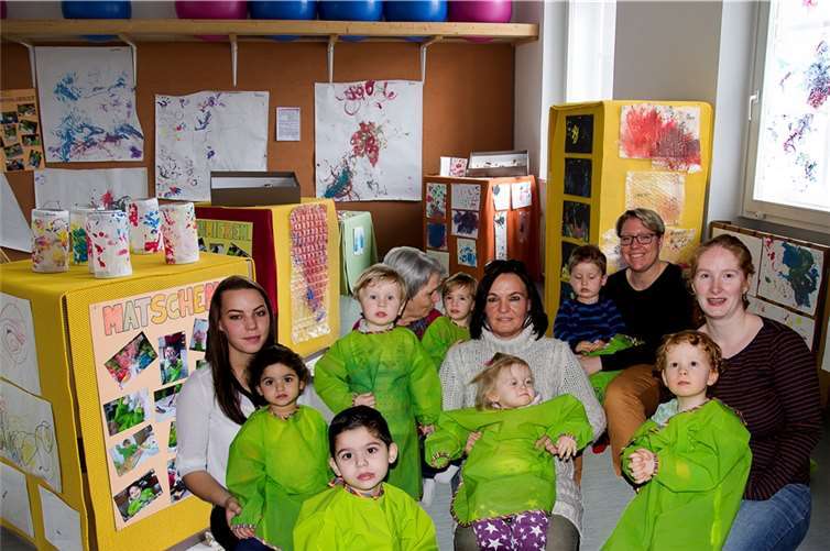 Die Bambini Galerie wirkt wie eine kleine Stadt aus Kunstwerken. privat