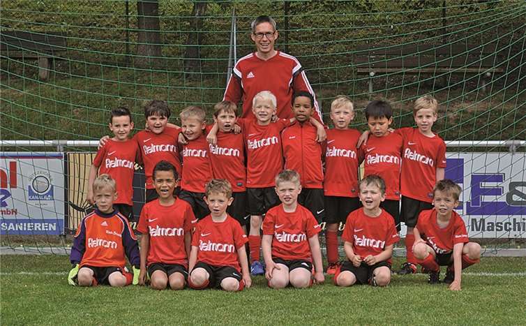 Die Bambini-Mannschaft der JSG Lautzert-Oberdreis. Privat