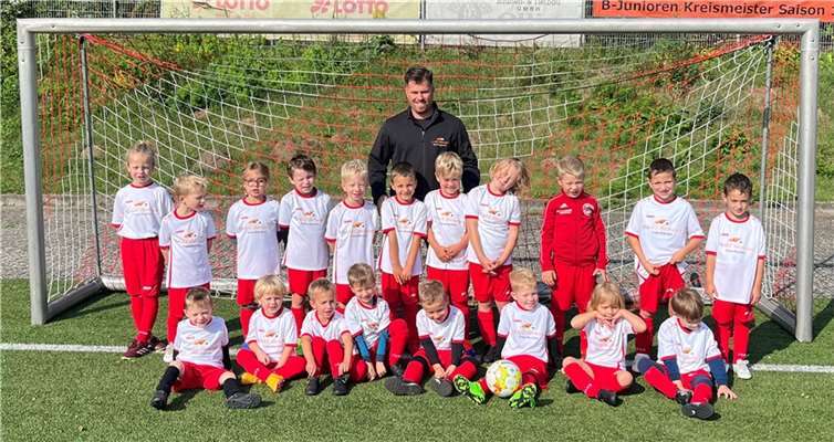 Die Bambini Mannschaft des Maifelder SV.  Foto: Peter Pauly