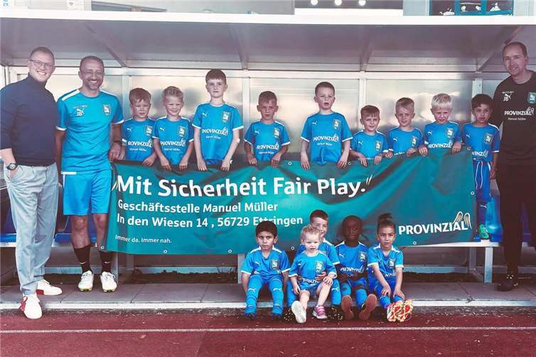 Die Bambini-Minis. Fotos: SG Mülheim-Kärlich 2000