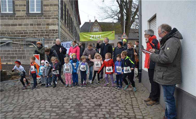 Die Bambini beim Start.Fotos: BE