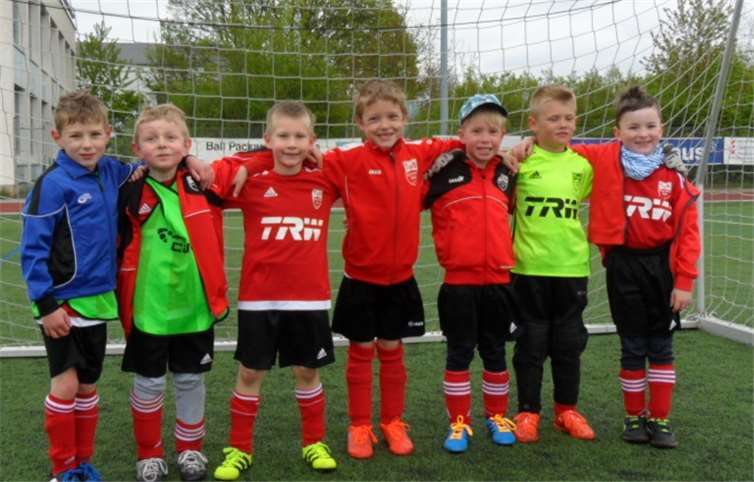 Die Bambini des TuS Kettig in Weißenthurm.Privat