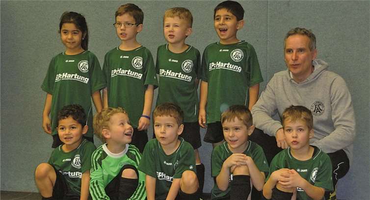 Die Bambinimannschaft U6 konnte sehr gut mithalten.Privat