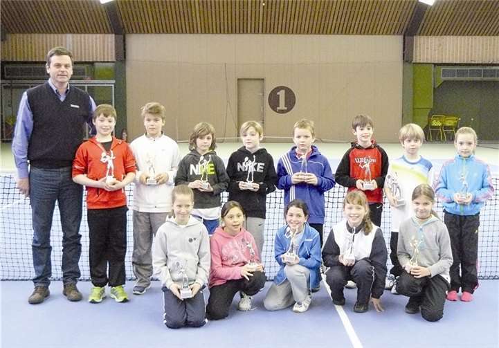 Die Bambinis aus den Altersklassen U 9 und U 10.