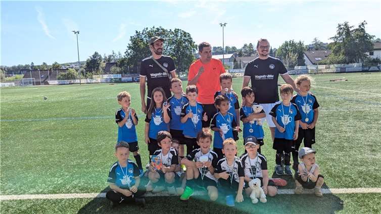 Die Bambinis beim Kreis-Bambini-Treff in Westum.  Foto: privat
