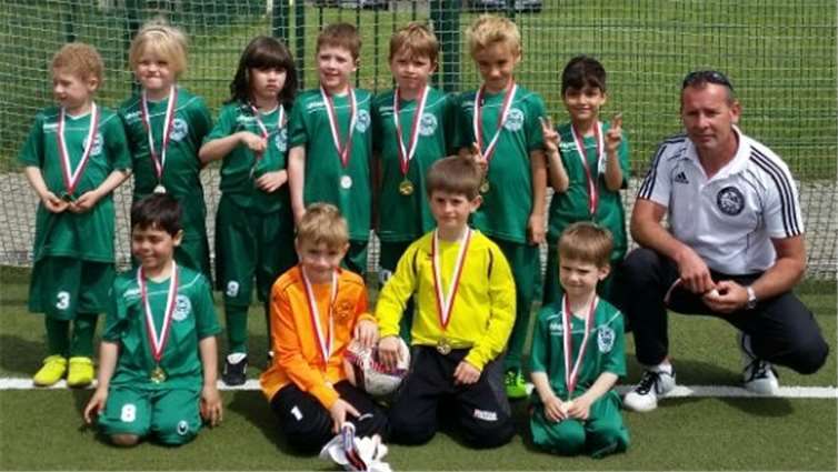 Die Bambinis hatten viel spaß beim Turnier. Privat