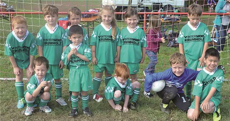 Die Bambinis spielten ein tolles Turnier in Oppenhausen.