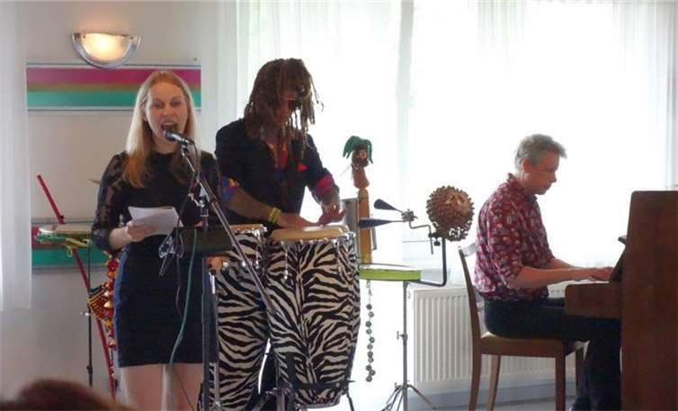 Die Band „Ani Me“ beim gelungenen Auftritt.privat