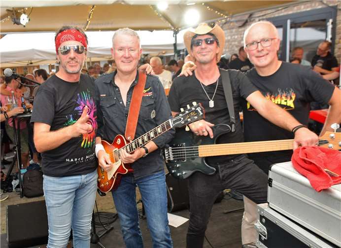 Die Band „Männer von Flake“ leistete ganze Rock´n´Roll Arbeit.