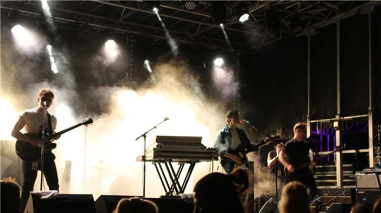 Die Band RAZZ sorgte am Freitagabend für eine tolle Stimmung.MX