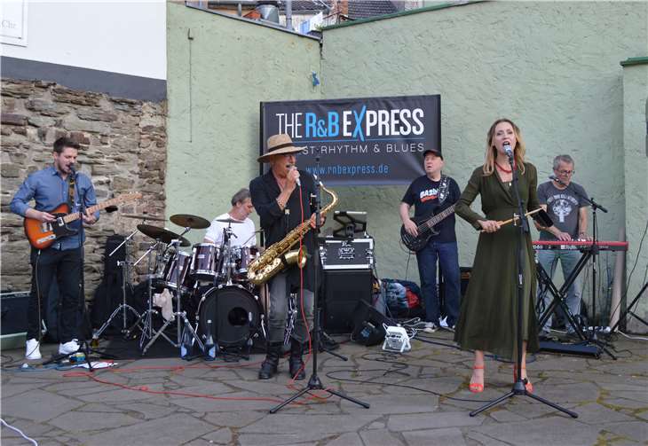 Die Band R&B Expressum den Remagener „Kiki“ Schumacher.