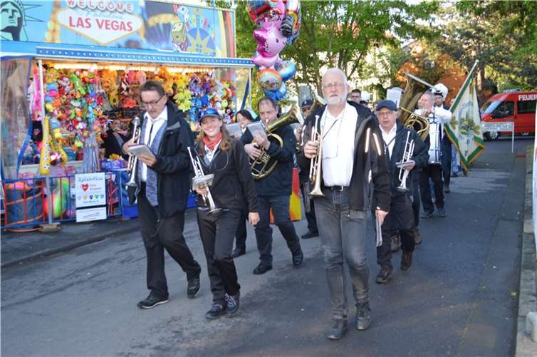 Die Band „Rheintaler“ ist jedes Jahr mit dabei.