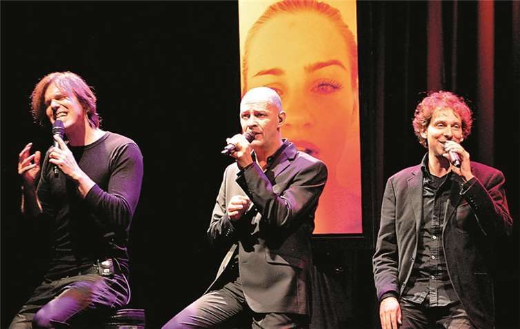 Die Band „Rock4“ geben am 20. September ein A-Capella-Konzert im Pantheon in Bonn. privat