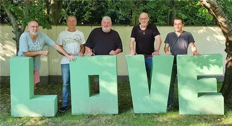 Die Band Rostfrei gibt es seit 2019.  Foto: Kultur am Hof